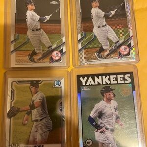 Aaron Judge Baseball Card Lot
